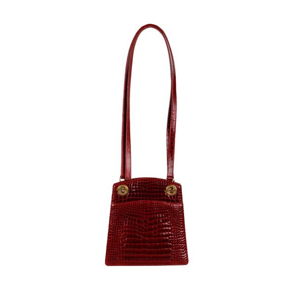 Gucci Vintage Exotic Leather Crossbody Bag - '80s - Picture 1 of 6